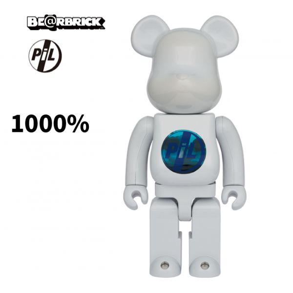 庫柏力克熊 BE@RBRICK 1000% PiL Chrome Ver. 庫柏力克熊,BE@RBRICK,1000%,PiL,Chrome