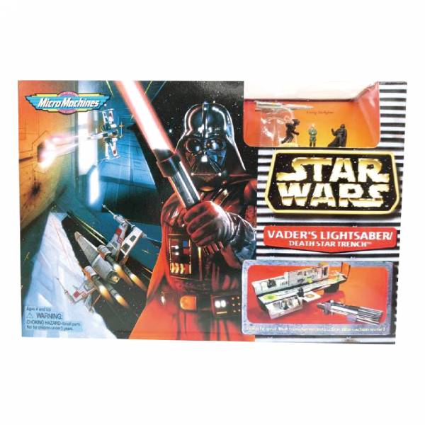 Micro machines 星際大戰 達斯維達 光劍 微型場景 中古品-S級 