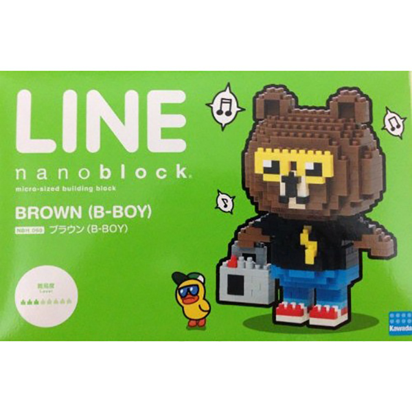 nanoblock NBH-060 LINE 熊大(運動風) 