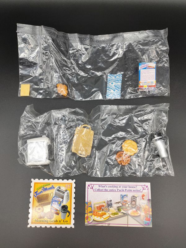 RE-MENT 袖珍系列 美式 繽紛 膳食 單售 7號 早餐 食玩 盒玩 中古品-B級 