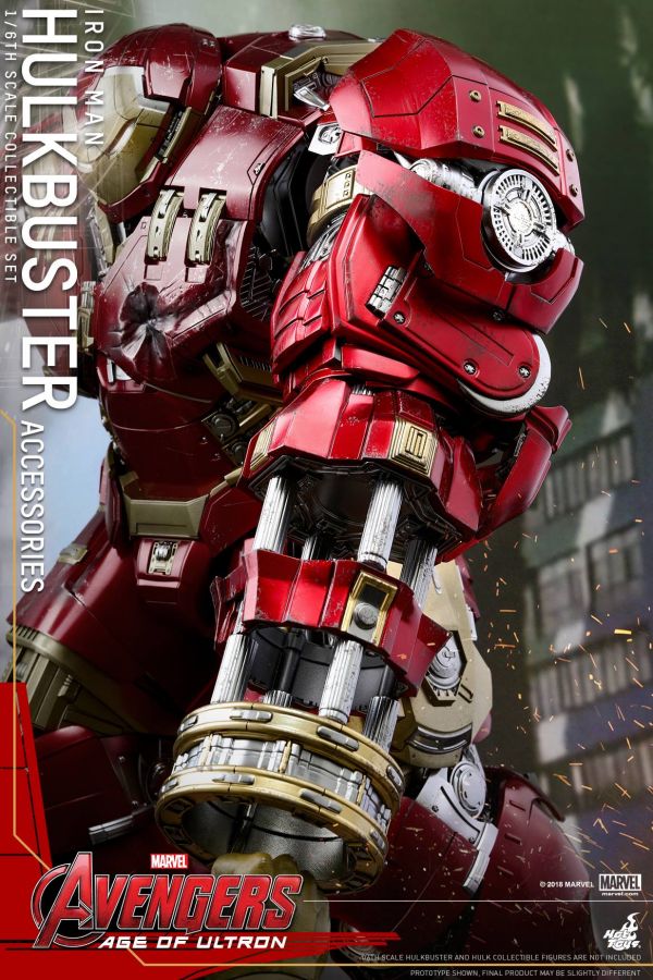 HOT TOYS ACS006 復仇者聯盟2 奧創紀元 浩克破壞者 配件組 