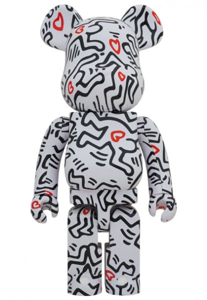庫柏力克熊 BE@RBRICK 1000% Keith Haring #8 凱斯哈林 聯名款8代 