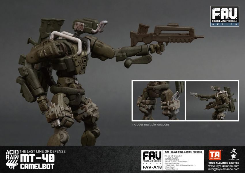 酸雨戰爭 FAV-A18 MT40 Camelbot MT40 駱駝人 