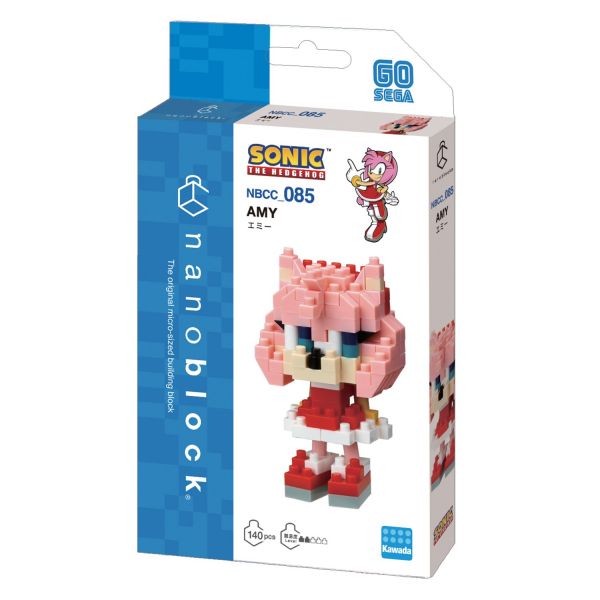 nanoblock NBCC-085 音速小子 小咪 KD21826 