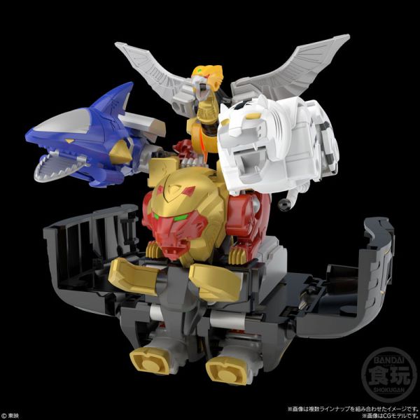 BANDAI 代理版 盒玩 SMP 百獸戰隊 牙吠王(中盒3入) 