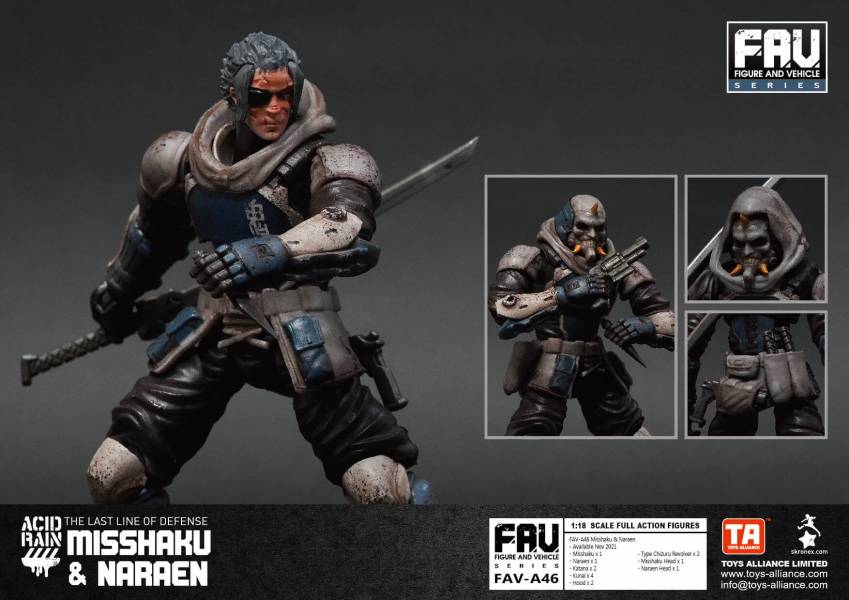 酸雨戰爭 FAV-A46 密跡&那羅延 酸雨戰爭,劉斯傑,TOYS ALLIANCE ACID RAIN Preorder,可動公仔,酸雨,設計師公仔,遊戲,酸雨戰爭現貨,酸雨戰爭公鹿小隊,酸雨戰爭動畫,酸雨戰爭購買,酸雨戰爭介紹,酸雨戰爭wiki,香港設計師,FAV-A46,密跡&那羅延