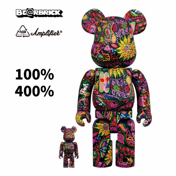 庫柏力克熊 BE@RBRICK 100%&400% set Psychedelic Paisley 迷幻佩斯利 