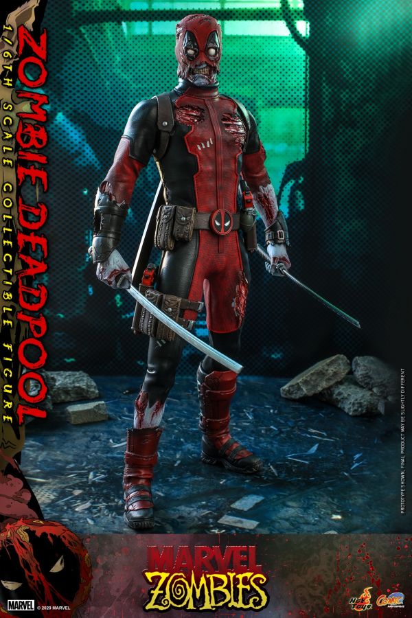 HOT TOYS CMS06 漫威活死人 殭屍死侍 