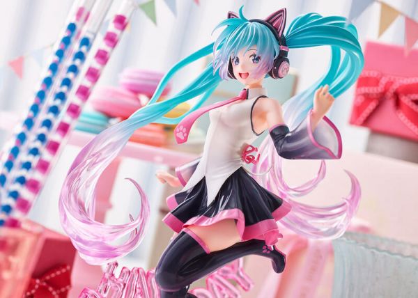 TAITO 日版 AMP初音未來 2021 生日快樂 Happy Cat 