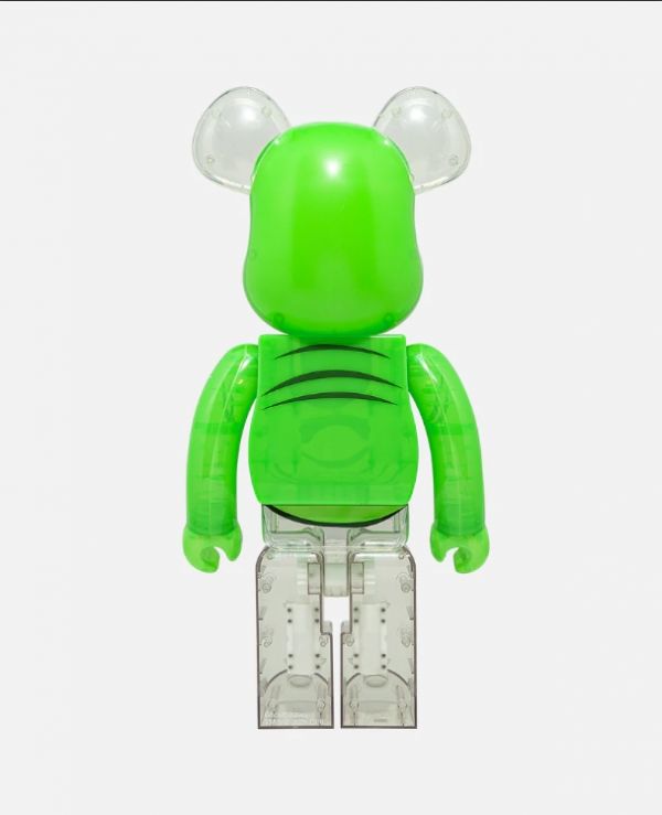 BE@RBRICK 1000% SLIMER(GREEN GHOST) Be@rbrick,庫柏力克,BEARBICK,藝術家,聯名熊,SLIMER,