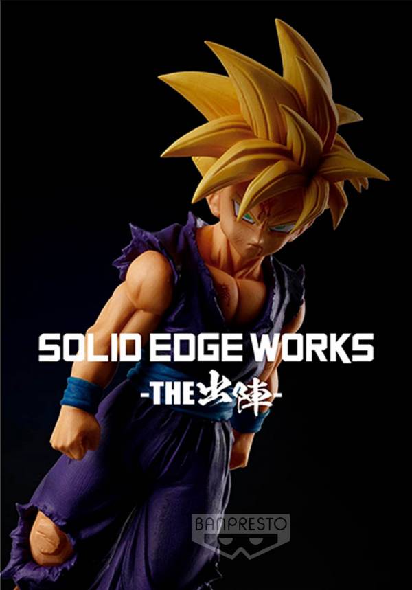 BANPRESTO 日版 七龍珠Z SOLID EDGE WORKS THE出陣-5超級賽亞人孫悟飯 