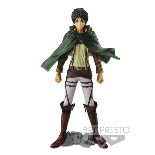 BANPRESTO 代理版 進擊的巨人MASTER STARS PIECE 艾連·葉卡 