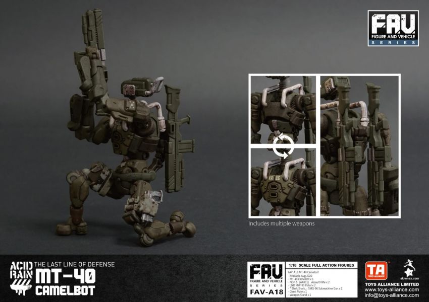 酸雨戰爭 FAV-A18 MT40 Camelbot MT40 駱駝人 