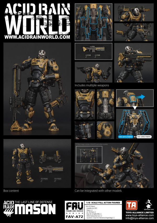【TOYS ALLIANCE】FAV-A72 Mason 梅森 