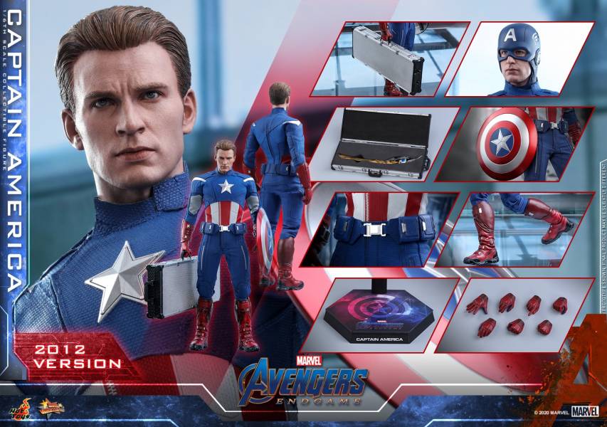 HOT TOYS MMS563 復仇者聯盟 終局之戰 美國隊長 2012年款 