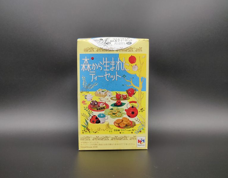 MEGAHOUSE 袖珍 來自森林的茶具 單售 3號 瓢蟲 茶具 食玩 盒玩 中古品-B級 