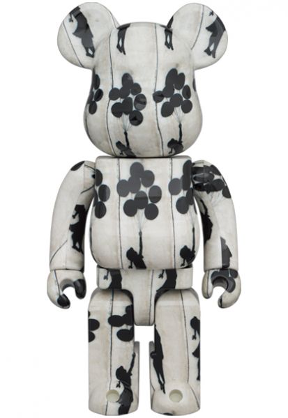 庫柏力克熊 BE@RBRICK 100%&400% set Flying Balloons Girl 氣球女孩 