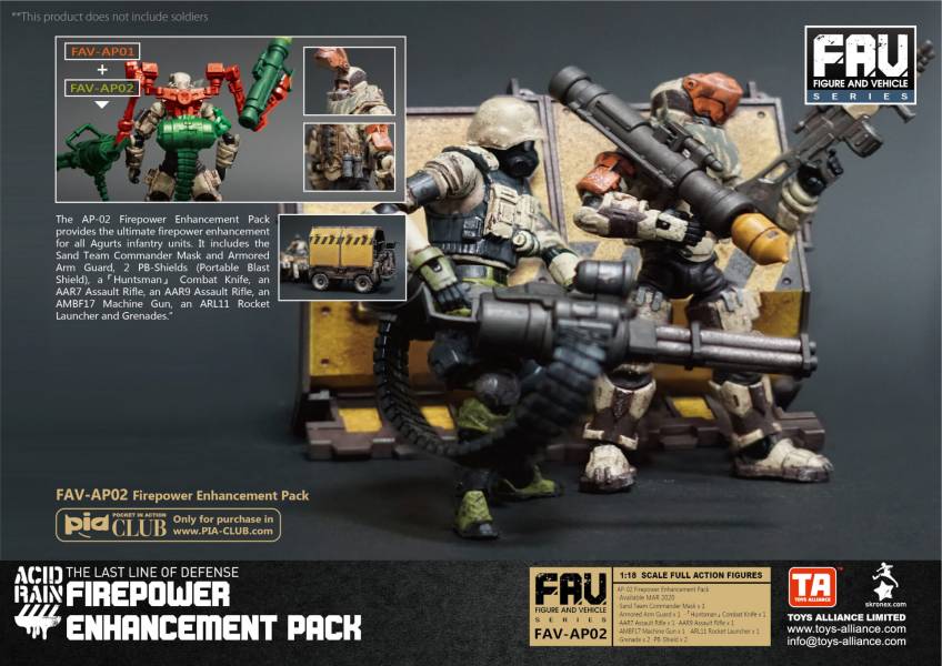 酸雨戰爭 FAV-AP02 Firepower Enhancement Pack 火力升級套裝 