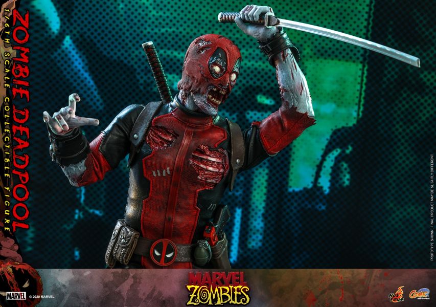 HOT TOYS CMS06 漫威活死人 殭屍死侍 