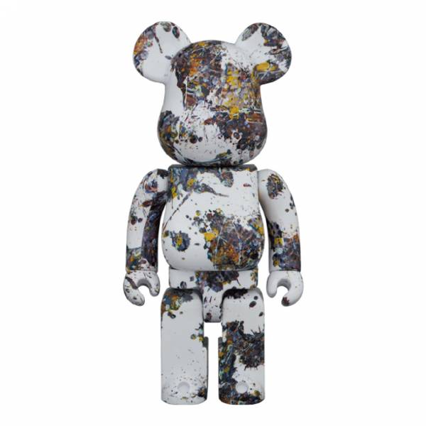 庫柏力克熊 BE@RBRICK 100%&400% Jackson Pollock Studio (SPLASH) BEARBRICK,潑墨,美國,抽象,藝術家,JacksonPollock,JacksonPollockStudio,SPLASH