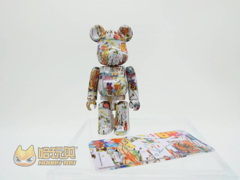 庫柏力克熊 BE@RBRICK 42代 ARTIST ANDY WARHOL X JEAN MICHEL BASQUIAT 安迪沃荷 巴斯奇亞 
