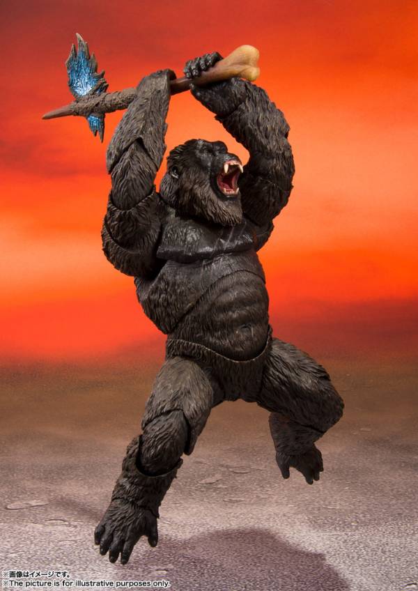 BANDAI S.H.MonsterArts 哥吉拉大戰金剛 金剛 KONG 2021 