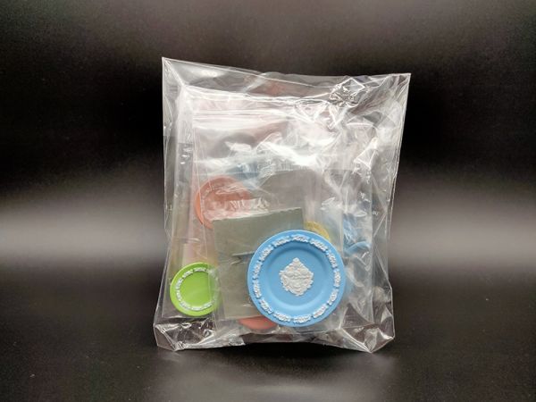 RE-MENT 袖珍系列 夢幻食器 餐具 單售 1號 歐式餐具 白玫瑰 食玩 盒玩 中古品-A級 