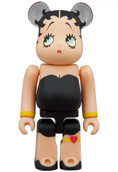 庫柏力克熊 BE@RBRICK 100%&400% set Betty Boop BLACK Ver. 