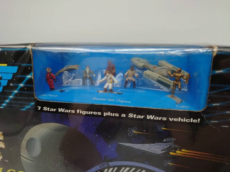 Micro machines 星際大戰 千年鷹號 微型場景 中古品-S級 
