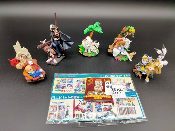 海洋堂 手塚治虫 場景組 第一彈 全五種 盒玩 中古品-C級 