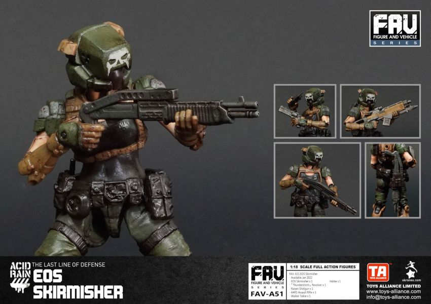 酸雨戰爭 FAV-A51 EOS Skirmisher EOS 散兵 艾奧斯輕步兵 酸雨戰爭,劉斯傑,TOYS ALLIANCE ACID RAIN Preorder,可動公仔,酸雨,設計師公仔,遊戲,酸雨戰爭現貨,酸雨戰爭公鹿小隊,酸雨戰爭動畫,酸雨戰爭購買,酸雨戰爭介紹,酸雨戰爭wiki,香港設計師,艾奧斯輕步兵,散兵,FAV-A51