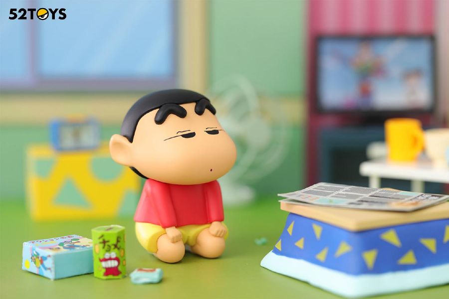 (單盒隨機出貨)52TOYS 盒玩 蠟筆小新表情包系列1 52TOYS,盒玩,蠟筆小新表情包系列1