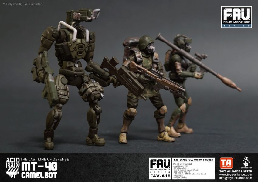 酸雨戰爭 FAV-A18 MT40 Camelbot MT40 駱駝人 