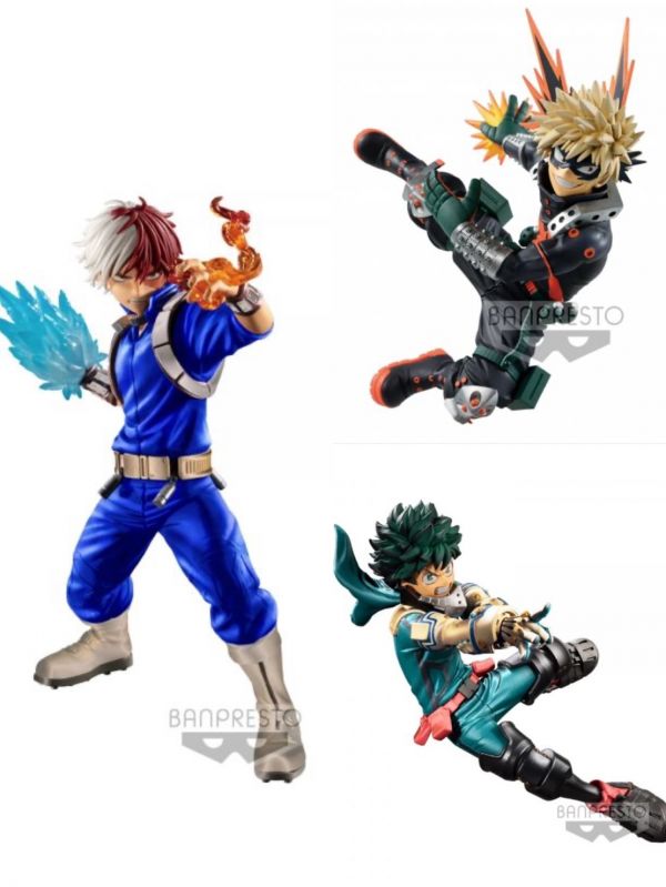 BANPRESTO 日版 我的英雄學院 The Amazing Heroes 緑谷出久&轟焦凍&爆豪勝己 special 合售 BANPRESTO,日版,我的英雄學院,The Amazing Heroes ,緑谷出久,special,轟焦凍,爆豪勝己