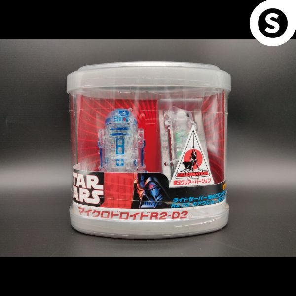 TAKARA TOMY 星際大戰系列 Microdroid  遙控 R2-D2 限量 透明 日本 限定 中古品-S級 