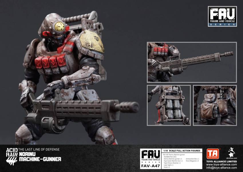 酸雨戰爭 FAV-A47 北伊努機槍手 酸雨戰爭,劉斯傑,TOYS ALLIANCE ACID RAIN Preorder,可動公仔,酸雨,設計師公仔,遊戲,酸雨戰爭現貨,酸雨戰爭公鹿小隊,酸雨戰爭動畫,酸雨戰爭購買,酸雨戰爭介紹,酸雨戰爭wiki,香港設計師,北伊努機槍手,FAV-A47