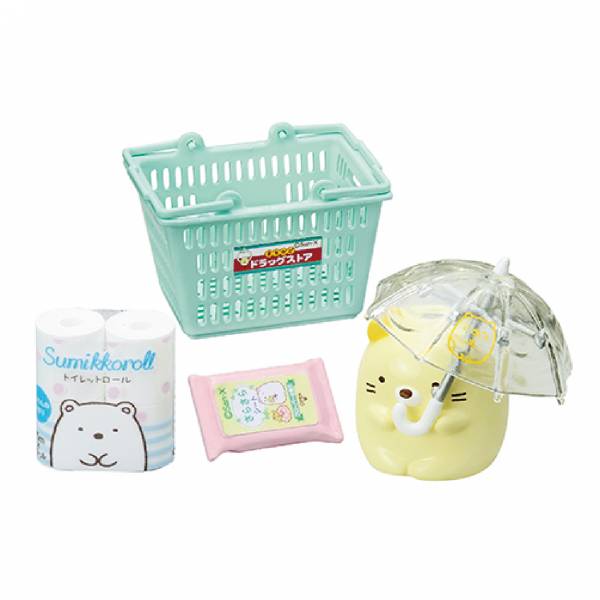 RE-MENT 角落生物系列 生活藥局 一中盒 8入 藥妝店,藥局