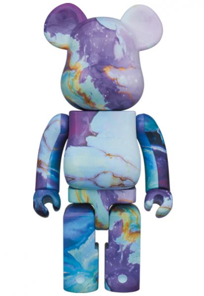 庫柏力克熊 BE@RBRICK 400% marble 
