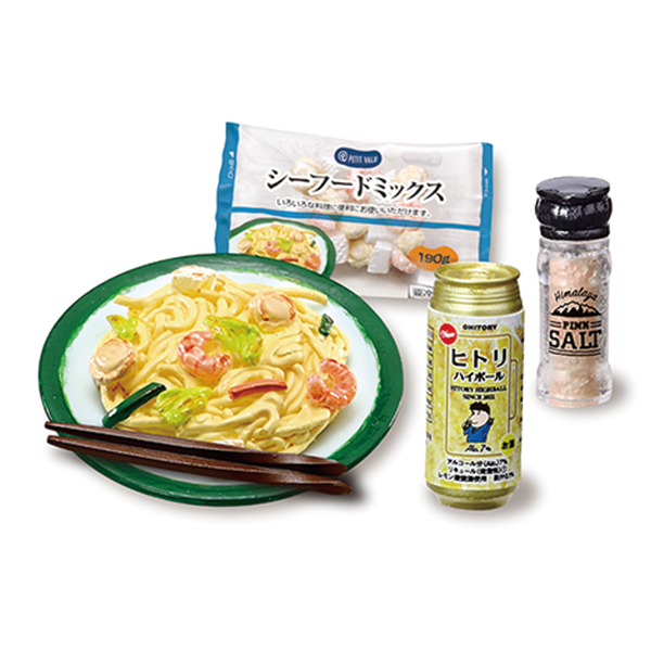 RE-MENT 袖珍系列 一個人的晚餐 一中盒 8入 優勝大餐,料理,食物,場景