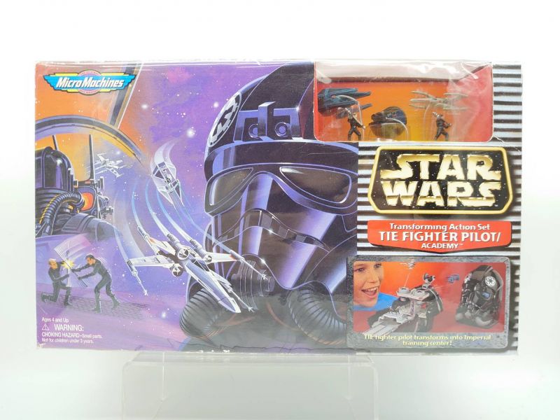 Micro machines 星際大戰 鈦戰機 駕駛員 頭盔 微型場景 中古品-S級 