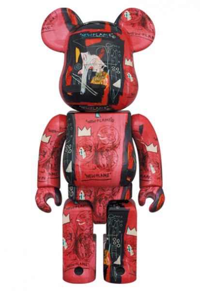 庫柏力克熊 BE@RBRICK 100%&400% Andy Warhol × JEAN-MICHEL BASQUIAT #1 