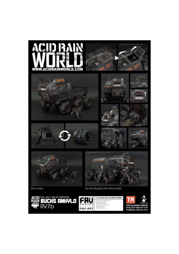 【TOYS ALLIANCE】FAV-A97 公鹿甲龍RV7b 