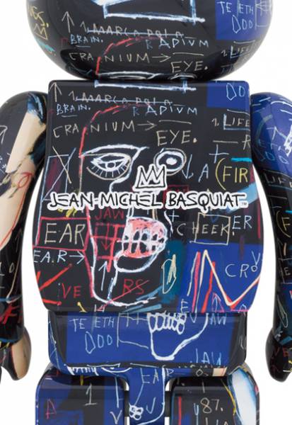庫柏力克熊 BE@RBRICK 1000% Andy Warhol × JEAN-MICHEL BASQUIAT #7 
