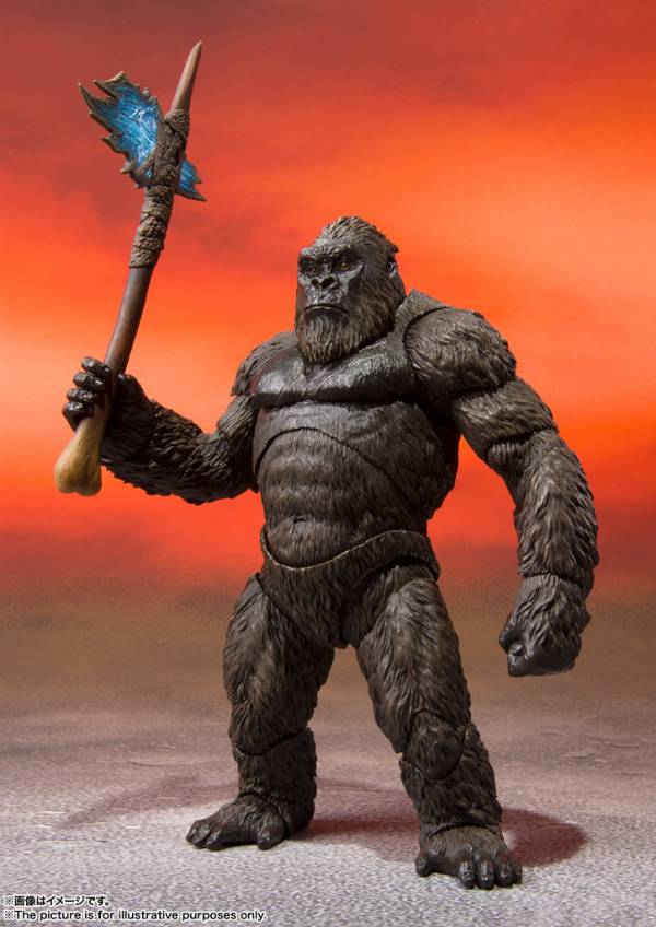 BANDAI S.H.MonsterArts 哥吉拉大戰金剛 金剛 KONG 2021 
