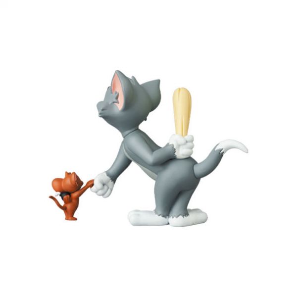 Medicom Toy 軟膠 UDF 湯姆貓與傑利鼠 TOM w/CLUB and JERRY w/BOMB 
