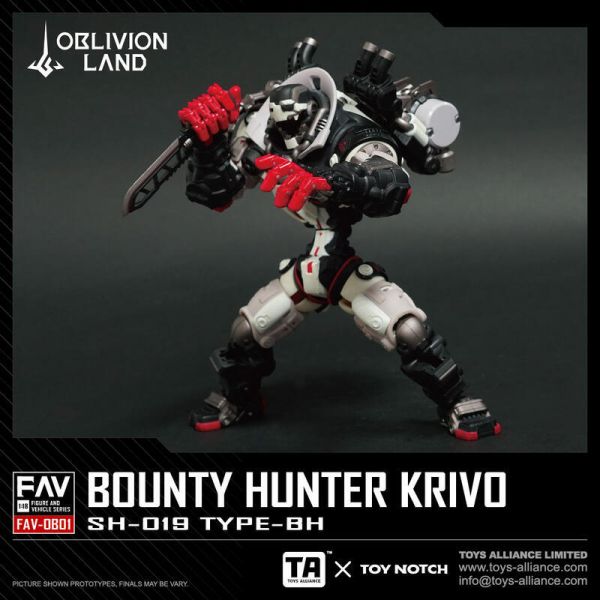 酸雨戰爭FAV-OB01 賞金獵人克里夫+箱子Bounty Hunter Krivo