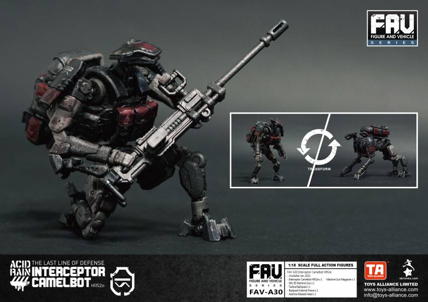 酸雨戰爭 FAV-A30 攔截者駱駝人HR52e Interceptor Camelbot HR52e 