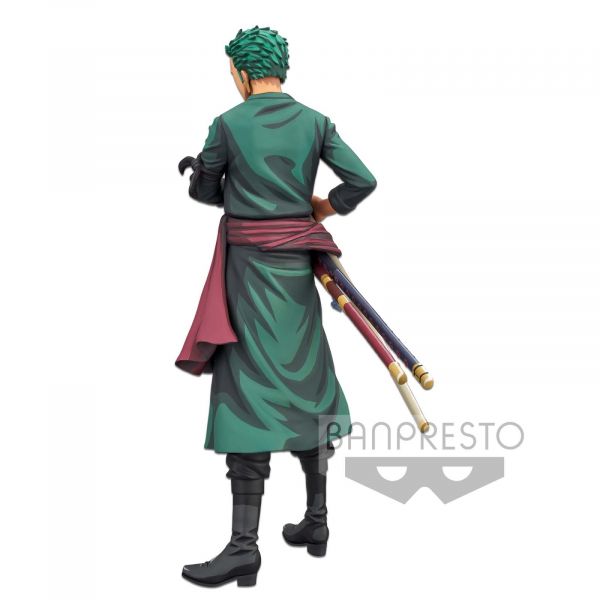 BANPRESTO 海外版 海賊王 Grandista Roronoa Zoro Manga Dimensions 