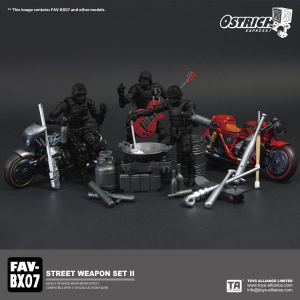 酸雨戰爭 FAV-BX07 STREET WEAPON set II / 街頭武器II 酸雨戰爭,FAV-BX07,STREET,WEAPON,set,II,街頭武器,TA,預購