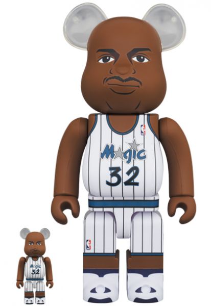 庫柏力克熊 BE@RBRICK 100%&400% set Shaquille ONeal (Orlando Magic)  